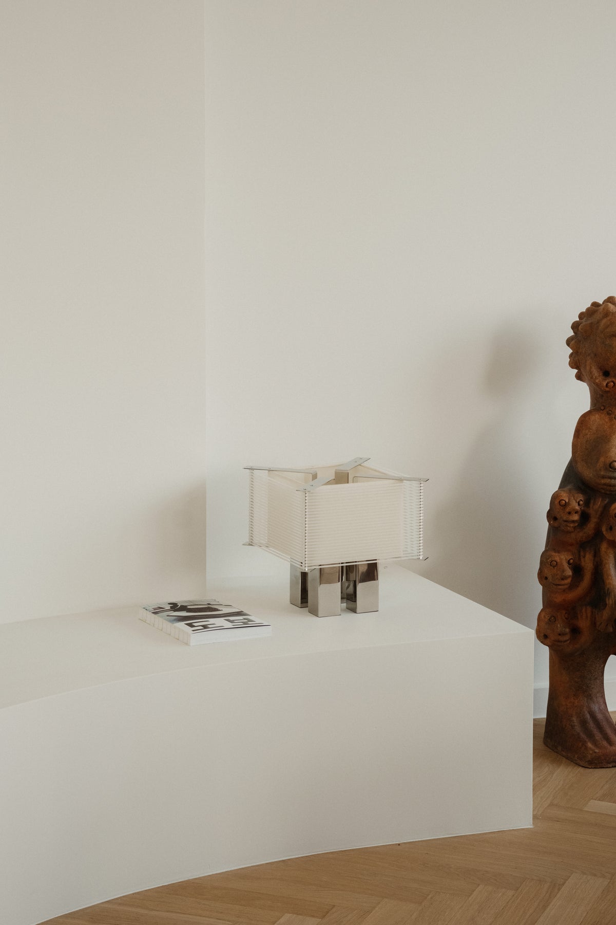 Boxing Ring Lamp - 081 - Poliert